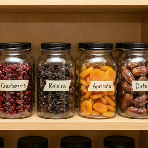 Vista 6 de Novelinks - Tarros de plástico de 32 onzas y recipientes de plástico con tapas 12 Pack, Black, 32 oz Clear Plastic Jars with Lids, Quart Mason