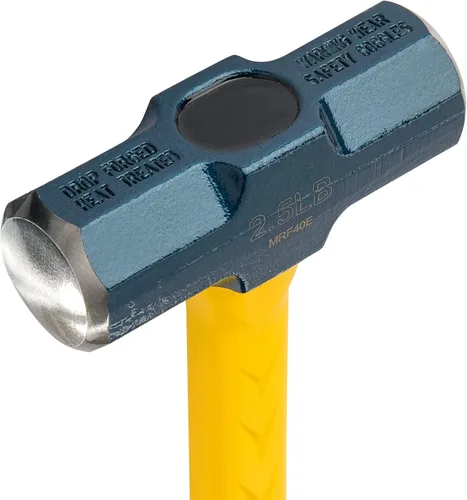 Vista 3 de ESTWING Sure Strike Engineer's Hammer - Trineo de 40 onzas con mango de fibra de vidrio y agarre antideslizante para cojín - MRF40E