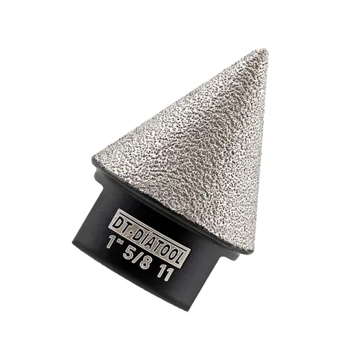 Vista 33 de DT-DIATOOL Brocas biseladas de diamante - Broca de corona de diamante de 4/5 pulgadas x 5/8"-11 rosca para agrandar, recortar, dar forma a agujeros