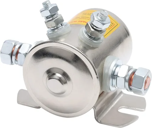 Vista 9 de MaySpare Max Transitorio 200A Trombetta 12V Solenoide Relé 3 Terminal Heavy Duty Winch Marine 24106 SPST 12 Voltios Solenoide