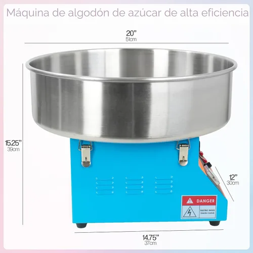 Vista 8 de VIVO - Máquina eléctrica comercial para hacer algodón de azúcar