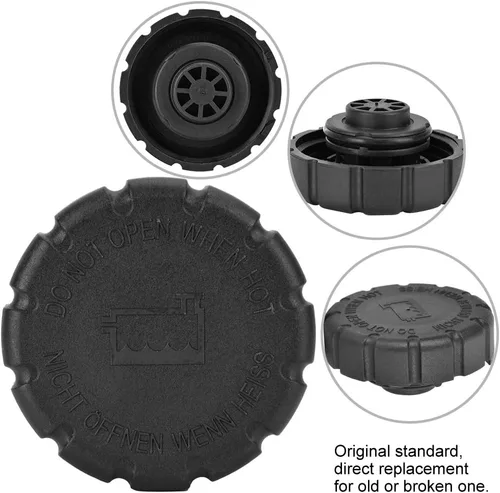 Vista 6 de KIMISS Tapa del tanque de expansión del depósito del refrigerante del radiador del coche, tapa del tanque de la botella del depósito para 2105010615