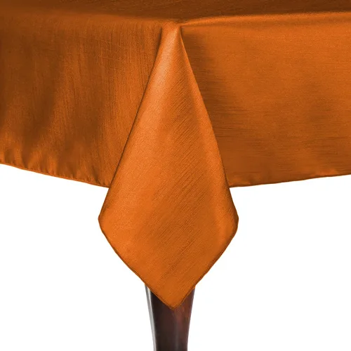 Vista 19 de Ultimate Textile - Paquete de 2 manteles rectangulares reversibles de satén Shantung - Majestic - Mantel rectangular de 60 x 108 pulgadas
