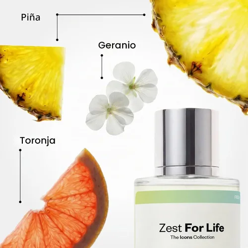 Vista 2 de Dossier Original Eau de Parfum - Zest for Life - Unisex - 50 ML Perfume de larga duración elaborado en Francia