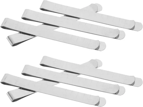 Vista 8 de ULTECHNOVO 2sets Sugar Machine Clips Reusable Candy Cotton Machine Clamps for Easy Netting Fixation 10pcs*2