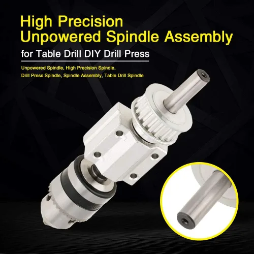 Vista 2 de Conjunto de husillo sin motor de alta precisión para taladro de mesa DIY Drill Press