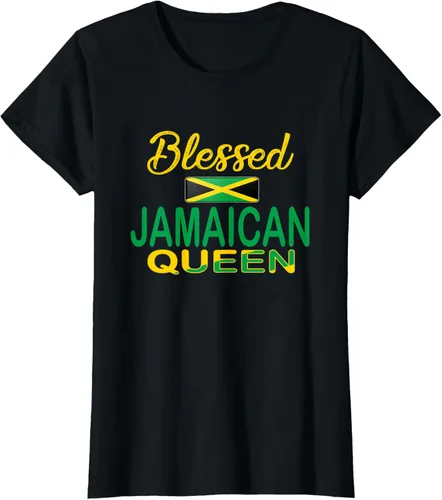 Vista 40 de Blessed Jamaicana Queen Jamaicana para mujer Jamaicana, Negro
