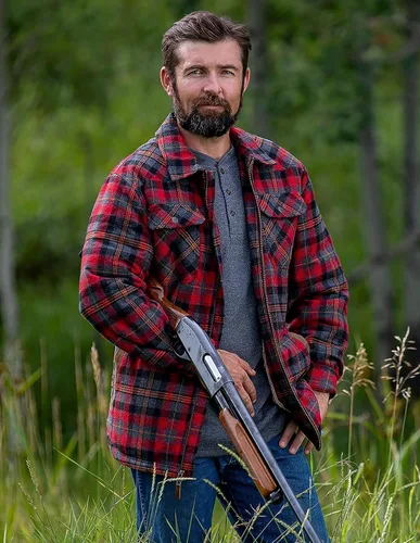 Vista 7 de Legendary Whitetails Men's Tough as Buck Sherpa Lined Flannel Shirt Jacket