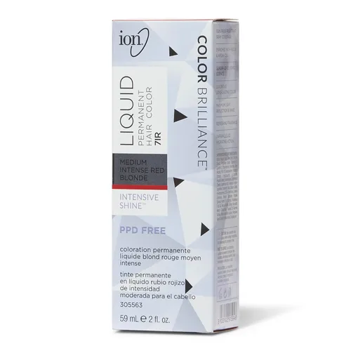 Vista 22 de ion 3R - Tinte líquido permanente para el cabello castaño oscuro 3R Rojo Oscuro Marrón