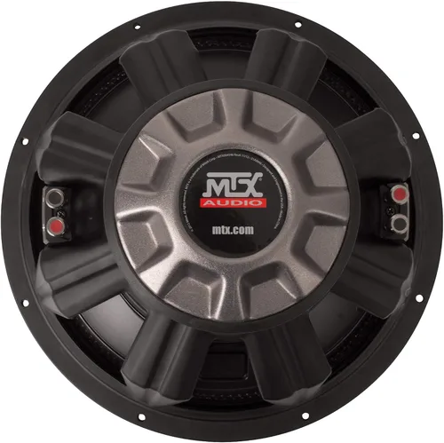 Vista 3 de MTX 5512-22 12" 800 vatios pico/400 vatios RMS DVC 2-ohm subwoofer de audio para coche