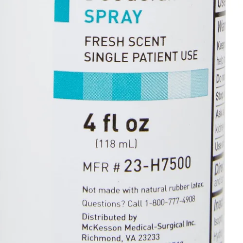Vista 6 de McKesson Spray desodorante antitranspirante, aroma fresco, 4 onzas, 1 unidad