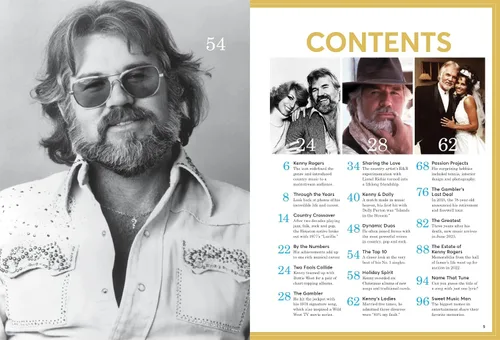 Vista 2 de Music Spotlight - Kenny Rogers The Life and Legacy of a Country Icon + First Look At His New 2023 Album Single Issue Magazine – 10 Julio 2023