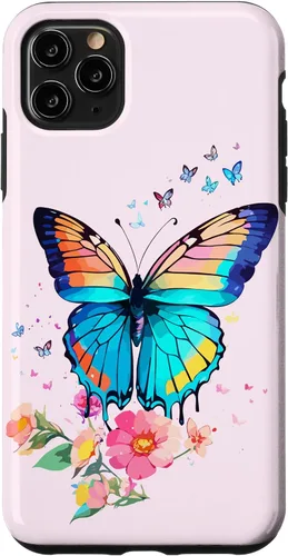 Vista 13 de iPhone 16 Mariposa Hermosa Mariposas Coloridas Amante Entomólogo Caso