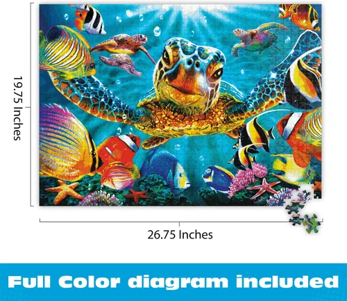 Vista 3 de Buffalo Games - Tiny Bubbles - Rompecabezas de 1000 piezas para adultos
