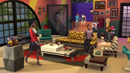 Vista 2 de The Sims 4 - Moschino Stuff Pack - Origin PC Código de juego en línea