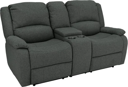 Vista 11 de RecPro Charles - Sofá reclinable de pared RV de 58 pulgadas Tela fósil