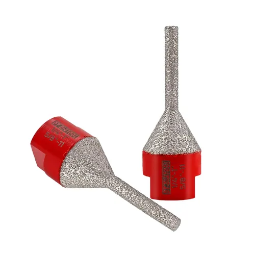 Vista 13 de DT-DIATOOL Broca de dedo de diamante con revestimiento de fresado para agrandar y pulir agujeros en azulejos de porcelana, cerámica, granito