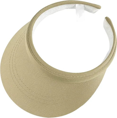 Vista 21 de Sombreros con visera para el sol, para mujer, ala ancha, ajustable, con Negro