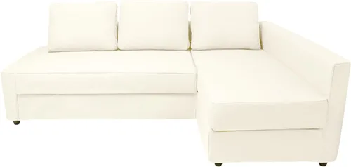 Vista 9 de IKEA Friheten - Funda de sofá cama para sofá cama pequeño, fundas de sofá para sala de estar con cojín y fundas de almohada (S-12, diván derecho)