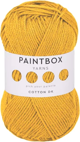 Vista 46 de Paintbox Yarns - Hilo 100% algodón DK, 1.76 onzas, 137 yardas, 410.1 ft #401 Papel blanco
