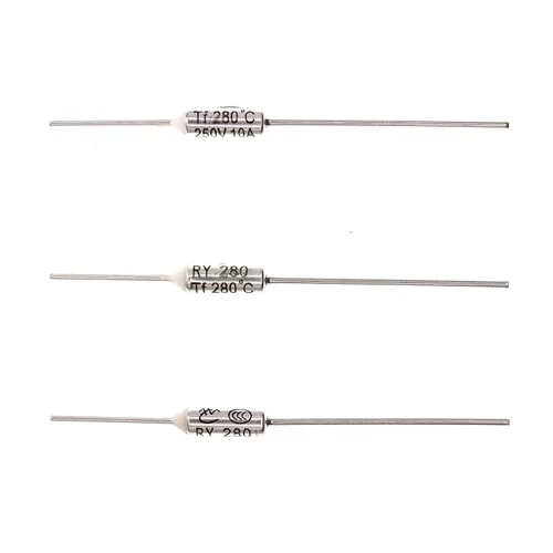 Vista 36 de Fusible térmico de temperatura metálica RY65 149.0 °F 149 ℉ 10A 250V 10 piezas