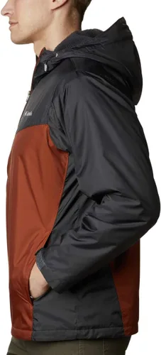 Vista 3 de Columbia Glennaker - Chaqueta impermeable de lluvia con forro de sherpa para hombre
