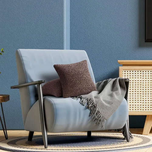 Vista 5 de PAULATO BY GA.I.CO. Mille Righe Collection - Juego de 2 fundas de almohada de 18 x 18 pulgadas, funda de tela de algodón suave, 1 protector elástico