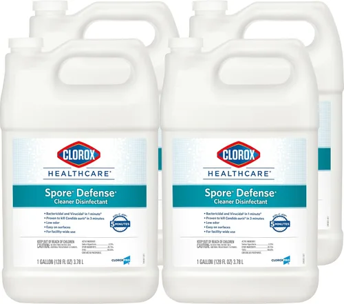 Vista 12 de Clorox Healthcare - Limpiador desinfectante de defensa de esporas, botella de repuesto de sistema cerrado, 128 onzas líquidas