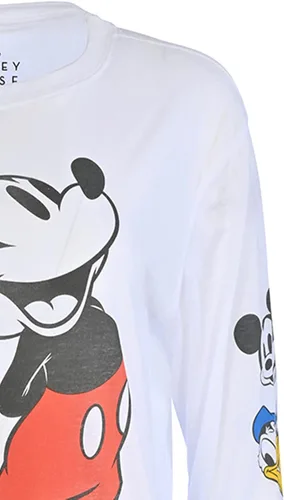 Vista 7 de Disney Camiseta de manga larga con estampado de Mickey Mouse para mujer