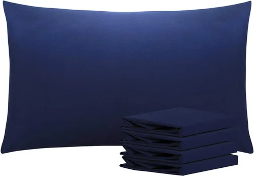 Vista 144 de NTBAY Juego de fundas de almohada estándar, paquete de 2 fundas de almohada de microfibra cepillada de 20 x 26 pulgadas, suaves, sin arrugas Aqua