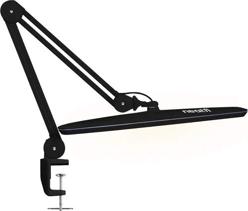 Vista 12 de Neatfi Elite HD XL - Lámpara LED de escritorio, 3 modos de luz, 90 piezas SMD LED, atenuación no polar, iluminación brillante que cuida los ojos