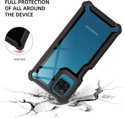 Vista 3 de Asuwish Funda de teléfono para Samsung Galaxy Note 10 Lite, resistente a prueba de golpes, a prueba de caídas, cuerpo completo, híbrido, de doble