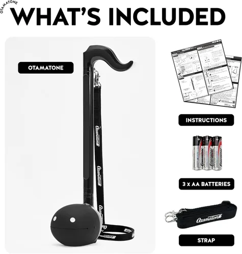 Vista 4 de Otamatone - Instrumento musical electrónico de lujo para adultos, sintetizador portátil digital eléctrico de Japón por Cube/Maywa Denki, Regalos