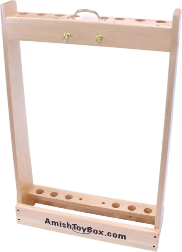 Vista 9 de Juego de Croquet Deluxe - 6 jugadores - con soporte de madera (asas de 32 pulgadas)