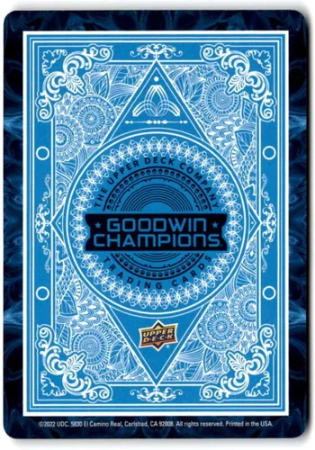 Vista 2 de MultiSport Trading Card MultiSport 2022 Upper Deck Goodwin Champions Playing Cards #QUEEN-CLUBS Kahili Blundell UFC Girl NM Near Mint