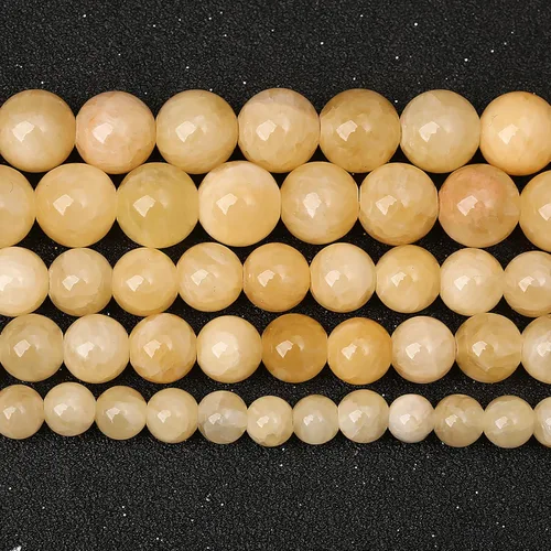 Vista 35 de 88 cuentas de piedra natural africana de piedra de sangre para hacer joyas y pulseras