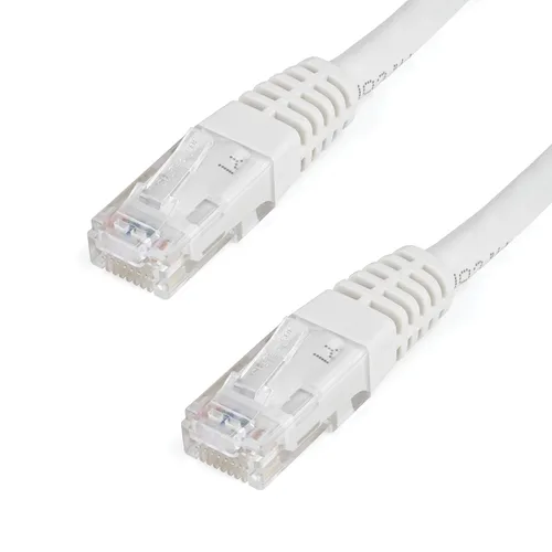Vista 28 de StarTech. com Cable Ethernet CAT6 de 1 pie – Cable Ethernet CAT 6 Gigabit negro -650MHz 100W PoE++ RJ45 UTP moldeado Categoría 6 Network/Patch Cord