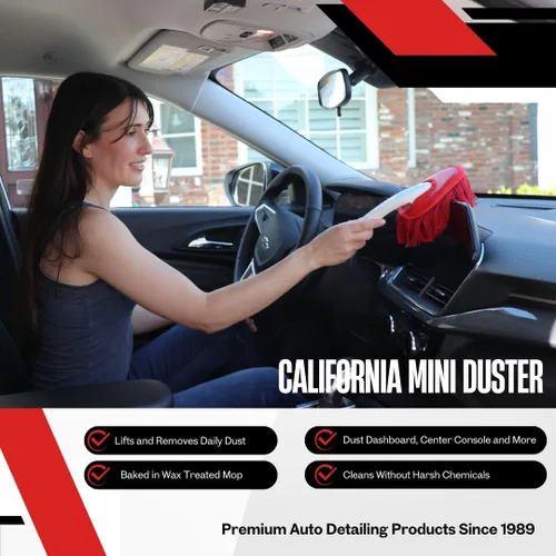 Vista 15 de California Car Duster 62447-8B Mini Duster