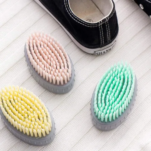 Vista 4 de ONDIAN CHUNCIN - 3pcs Soft Cleaning Brushes Clothes Cleaner Scrubber Brush Shoes Multi Functional Bathroom Kitchen Washing Tools