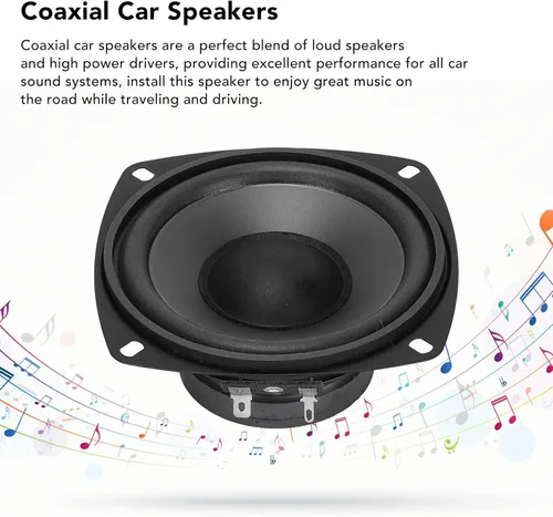 Vista 3 de Car Audio YH-400 400 Watt 4 "Audio Altavoz de gama media