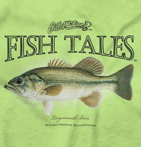 Vista 2 de Gill McFinn Bass Fisherman Fishing Toddler Boy Girl T Shirt
