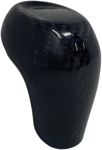 Vista 3 de SR1 Performance C7 Corvette Cubierta de Perilla de Cambios - Superposición de Palanca de Cambios de Fibra de Carbono para Corvettes 2014-2019 (Negro)