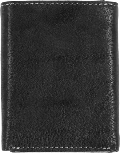 Vista 22 de Steve Madden Billetera triple RFID para hombre con ventana de identificación