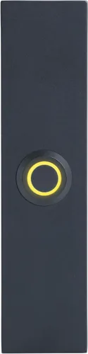 Vista 13 de Newhouse Hardware Botón rectangular iluminado de metal con cable en níquel cepillado BT6BL-BN, para timbre de puerta, timbre o timbre, solo botón
