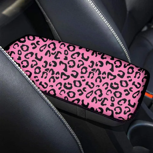 Vista 26 de Accesorios interiores de lunares Funda protectora universal para reposabrazos de consola central Protector de vehículo suave y cómodo