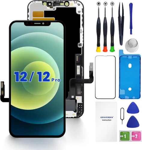 Vista 14 de para iPhone 11 Reemplazo de pantalla de 6.1", kit de reparación de pantalla LCD táctil 3D Genverdix, conjunto de montaje digitalizador