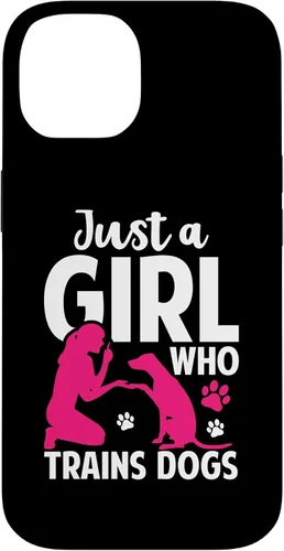 Vista 4 de Girl Who Trains Dogs Training Funny Dog Trainer Women Girls Case for iPhone 17
