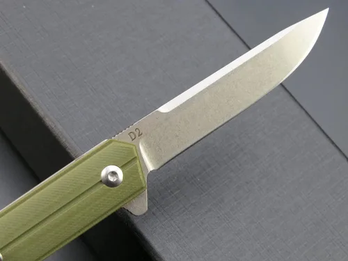 Vista 4 de Eafengrow EF64 cuchillo plegable con hoja de acero D2, mango G10, multiherramienta, cuchillo de bolsillo para camping, senderismo, herramienta