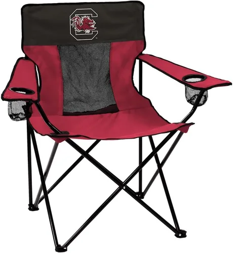 Vista 9 de Logo Brands NCAA Alabama Crimson Tide Elite Silla Portátil - Silla premium para exteriores con portavasos, marco de acero con recubrimiento