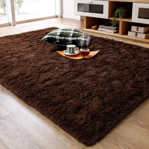 Vista 56 de Ompaa Alfombra Esponjosa, Alfombras de Área Súper Suaves y Peludas para Dormitorio y Sala de Estar - 6' x 9' Alfombra Grande de Felpa Peluda Shag